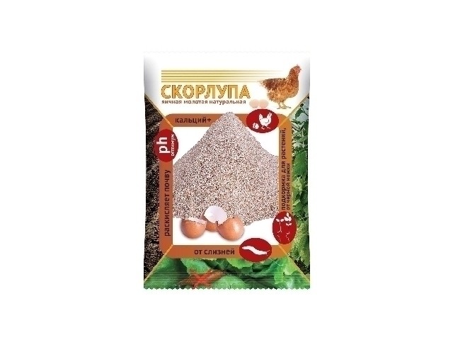 Скорлупа яичная 1,5 кг( 6 шт/упак)